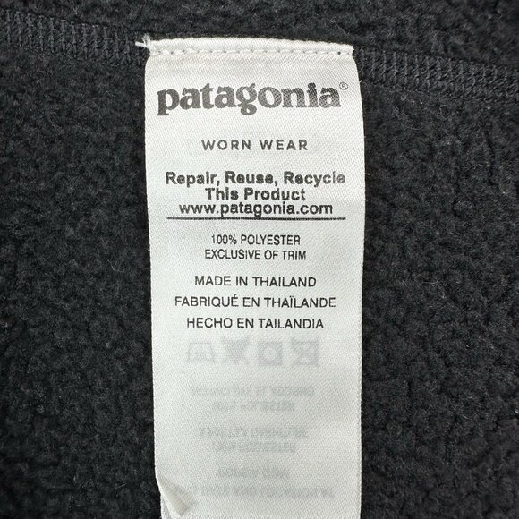 Patagonia Women's Black‎ Activewear Better Sweater Fleece Jacket S/C38.2 - Picture 10 of 16